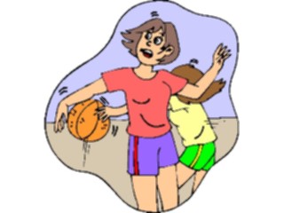 Sticker Custom Preview Image #119629 Sports Cartoons Basketball Players12