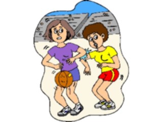Sticker Custom Preview Image #119635 Sports Cartoons Basketball Players18