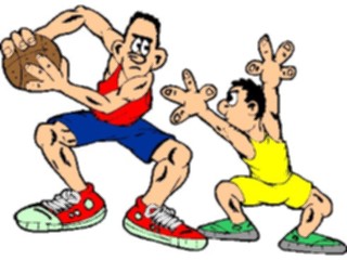 Sticker Custom Preview Image #119637 Sports Cartoons Basketball Players20