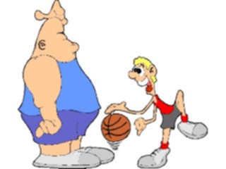 Sticker Custom Preview Image #119642 Sports Cartoons Basketball Rivals