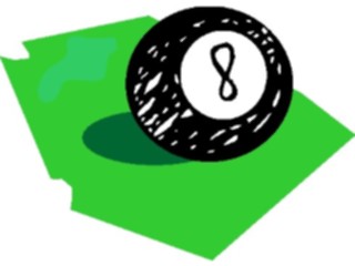 Sticker Custom Preview Image #119670 Sports Cartoons Billiards8 Ball1