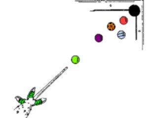 Sticker Custom Preview Image #119674 Sports Cartoons Billiards Dragon1