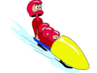 Sticker Custom Preview Image #119679 Sports Cartoons Bobsled1
