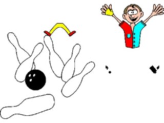 Sticker Custom Preview Image #119686 Sports Cartoons Bowler02