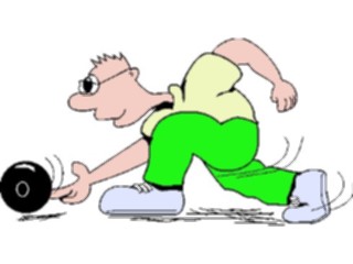 Sticker Custom Preview Image #119697 Sports Cartoons Bowler13