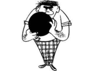 Sticker Custom Preview Image #119700 Sports Cartoons Bowler16