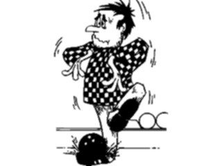 Sticker Custom Preview Image #119702 Sports Cartoons Bowler18