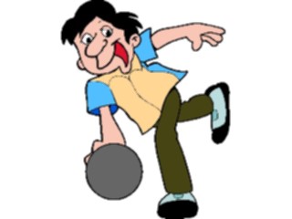 Sticker Custom Preview Image #119709 Sports Cartoons Bowler25