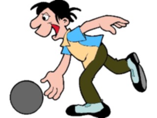 Sticker Custom Preview Image #119710 Sports Cartoons Bowler26