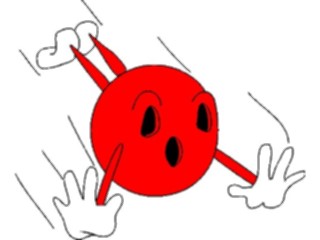 Sticker Custom Preview Image #119730 Sports Cartoons Bowling Ball Flying