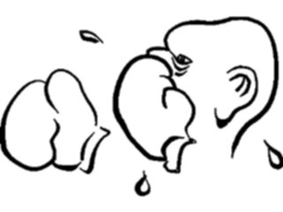 Sticker Custom Preview Image #119755 Sports Cartoons Boxer01