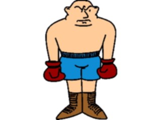 Sticker Custom Preview Image #119756 Sports Cartoons Boxer02