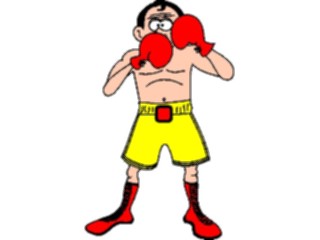 Sticker Custom Preview Image #119757 Sports Cartoons Boxer03