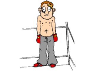 Sticker Custom Preview Image #119761 Sports Cartoons Boxer07