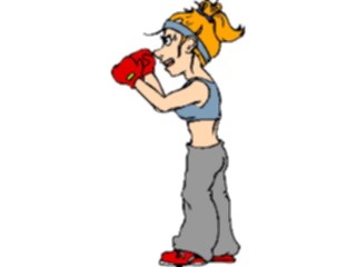 Sticker Custom Preview Image #119762 Sports Cartoons Boxer08