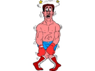 Sticker Custom Preview Image #119769 Sports Cartoons Boxer15