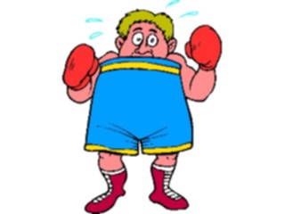 Sticker Custom Preview Image #119771 Sports Cartoons Boxer17