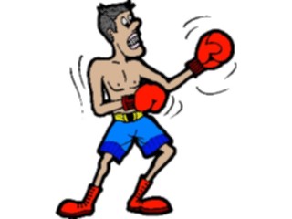 Sticker Custom Preview Image #119774 Sports Cartoons Boxer20