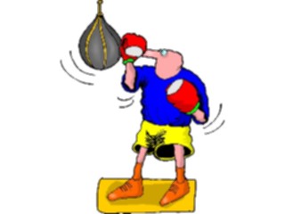 Sticker Custom Preview Image #119778 Sports Cartoons Boxer24