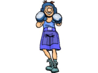 Sticker Custom Preview Image #119782 Sports Cartoons Boxer28