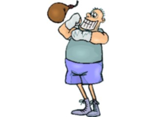 Sticker Custom Preview Image #119784 Sports Cartoons Boxer30