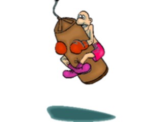 Sticker Custom Preview Image #119786 Sports Cartoons Boxer32