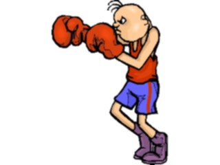 Sticker Custom Preview Image #119787 Sports Cartoons Boxer33