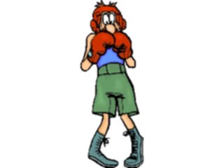 Sticker Custom Preview Image #119788 Sports Cartoons Boxer34
