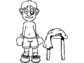 Sticker Custom Preview Image #119795 Sports Cartoons Boxer Boy