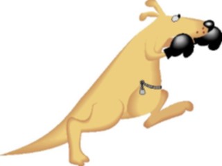 Sticker Custom Preview Image #119801 Sports Cartoons Boxer Kangaroo1