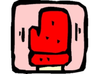 Sticker Custom Preview Image #119819 Sports Cartoons Boxing Glove2