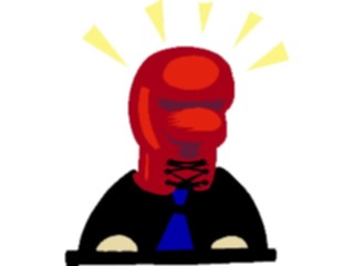 Sticker Custom Preview Image #119823 Sports Cartoons Boxing Head