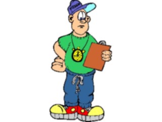 Sticker Custom Preview Image #119858 Sports Cartoons Coach6