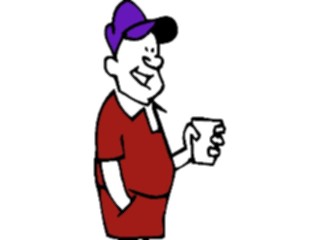 Sticker Custom Preview Image #119864 Sports Cartoons Coaching Break