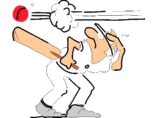 Sticker Custom Preview Image #119874 Sports Cartoons Cricket02