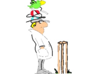 Sticker Custom Preview Image #119875 Sports Cartoons Cricket03