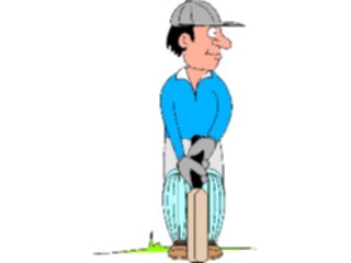 Sticker Custom Preview Image #119882 Sports Cartoons Cricket10