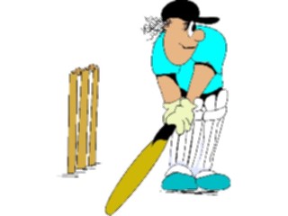 Sticker Custom Preview Image #119890 Sports Cartoons Cricket18