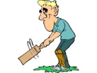 Sticker Custom Preview Image #119898 Sports Cartoons Cricket26