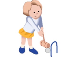 Sticker Custom Preview Image #119901 Sports Cartoons Croquet2