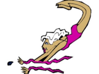 Sticker Custom Preview Image #119933 Sports Cartoons Diver04