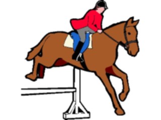 Sticker Custom Preview Image #119950 Sports Cartoons Equestrian2