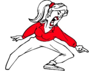 Sticker Custom Preview Image #119967 Sports Cartoons Fan Angry1