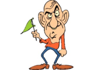 Sticker Custom Preview Image #119969 Sports Cartoons Fan Angry3