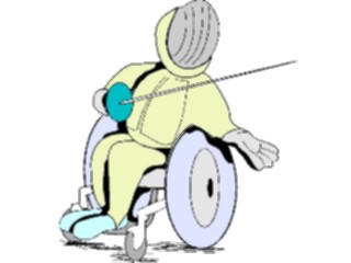 Sticker Custom Preview Image #119986 Sports Cartoons Fencing07