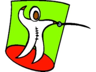 Sticker Custom Preview Image #119998 Sports Cartoons Fencing19