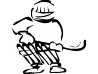 Sticker Custom Preview Image #120004 Sports Cartoons Field Hockey02