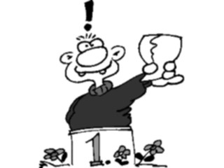 Sticker Custom Preview Image #120024 Sports Cartoons First Place2