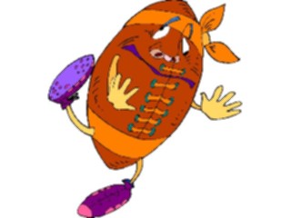 Sticker Custom Preview Image #120035 Sports Cartoons Football Ball09