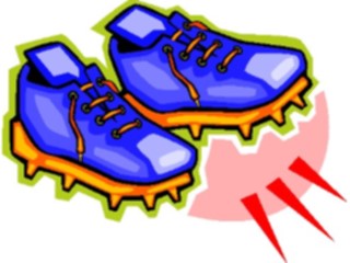 Sticker Custom Preview Image #120047 Sports Cartoons Football Cleats